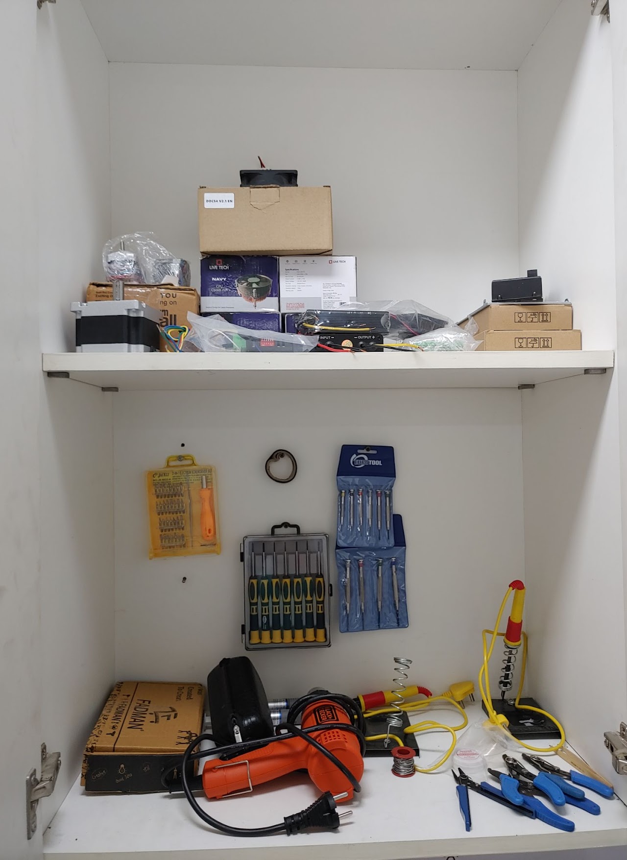 Supportive Electronics Cabinet